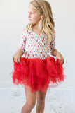 Merry & Bright 3/4 Tutu Leotard - Mila & Rose ®