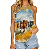 Baha Ranch Wild Horses Tank Top