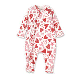 Valentine's Day Baby Bamboo Zipper Romper - Mommy & Me - Tesa Babe - Flyclothing LLC