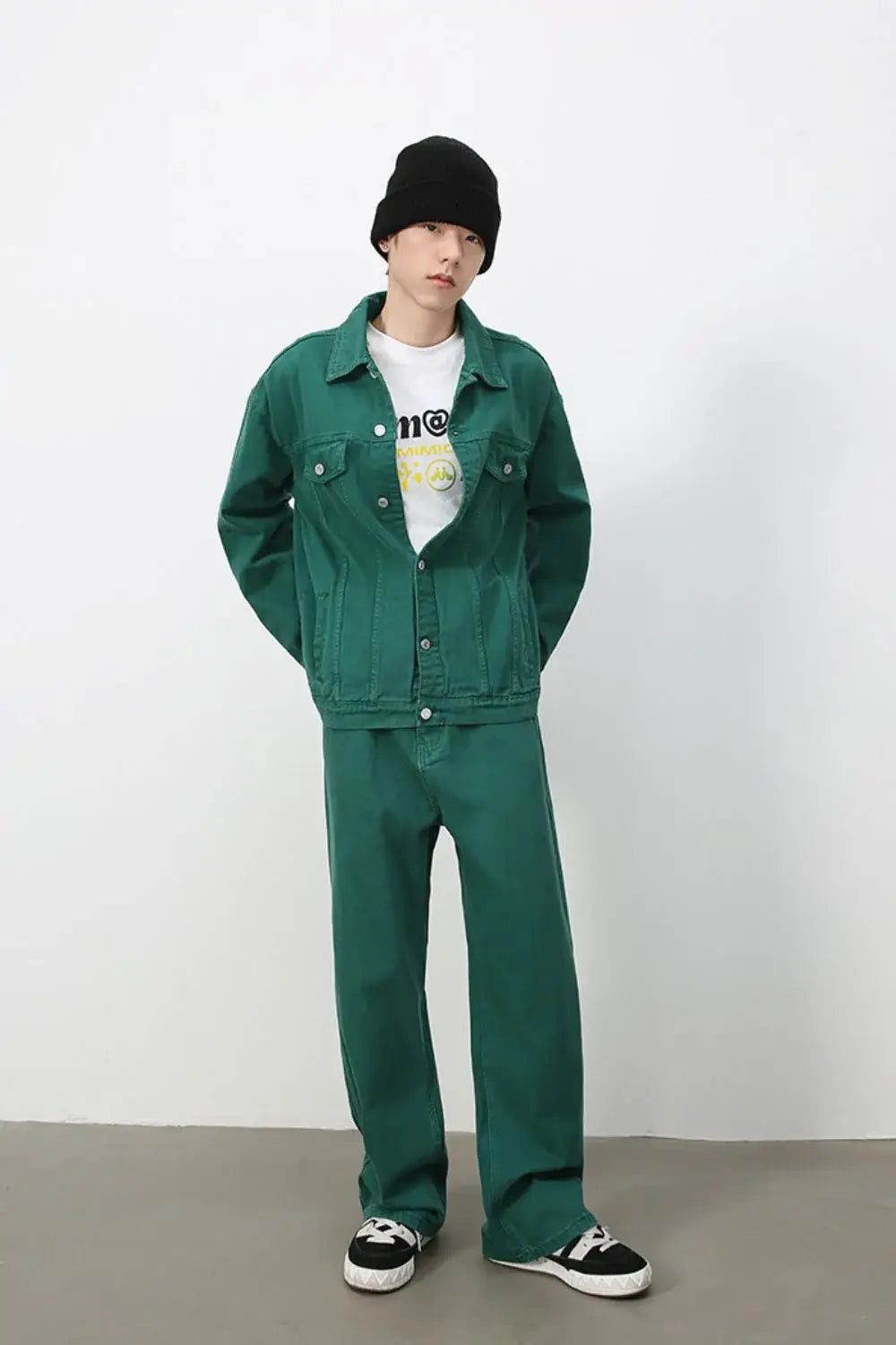 Men's Baggy Jeans with Pockets - Trendsi - Flyclothing LLC