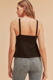 Aemi + Co Lightweight Ribbed Tank - Trendsi - Flyclothing LLC