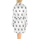 Baha Ranch Silly Highland Cow Women's Western Bath Robe