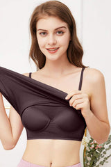 Scoop Neck Cami with Bra - Trendsi - Flyclothing LLC