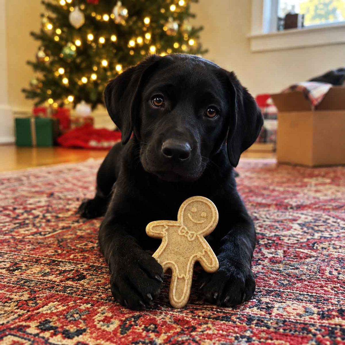 Gingerbread Man Nylon Dog Chew Toy for Aggressive Chewers | USA Made - SodaPup/True Dogs, LLC - Flyclothing LLC