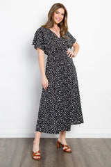 Be Stage Full Size Printed Smocked Waist Dress - Trendsi