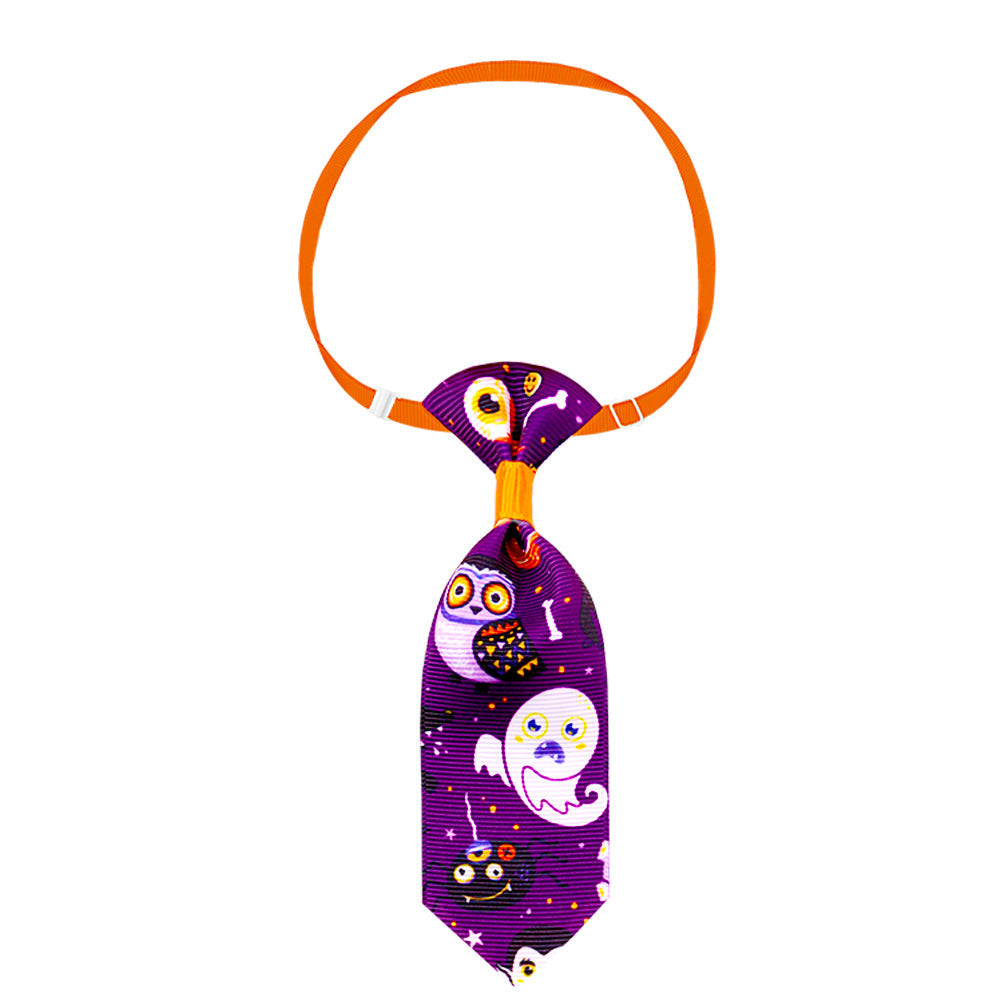 The New Wonderland Pet Halloween Series Of Halloween Skull And Necktie - My Store - Flyclothing LLC