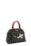 Nicole Lee USA Eco-Leather Cat Dome Bag - Trendsi - Flyclothing LLC