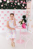 Bow-tastic Flutter Sleeve Twirl Dress