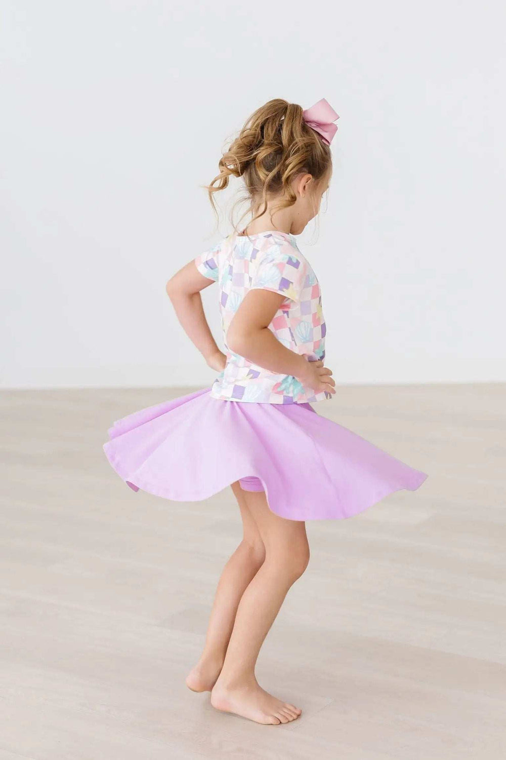 Bright Lilac Twirl Skort - Mila & Rose ® - Flyclothing LLC