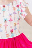 Ballerina Bows S/S Twirl Leotard - Mila & Rose ® - Flyclothing LLC