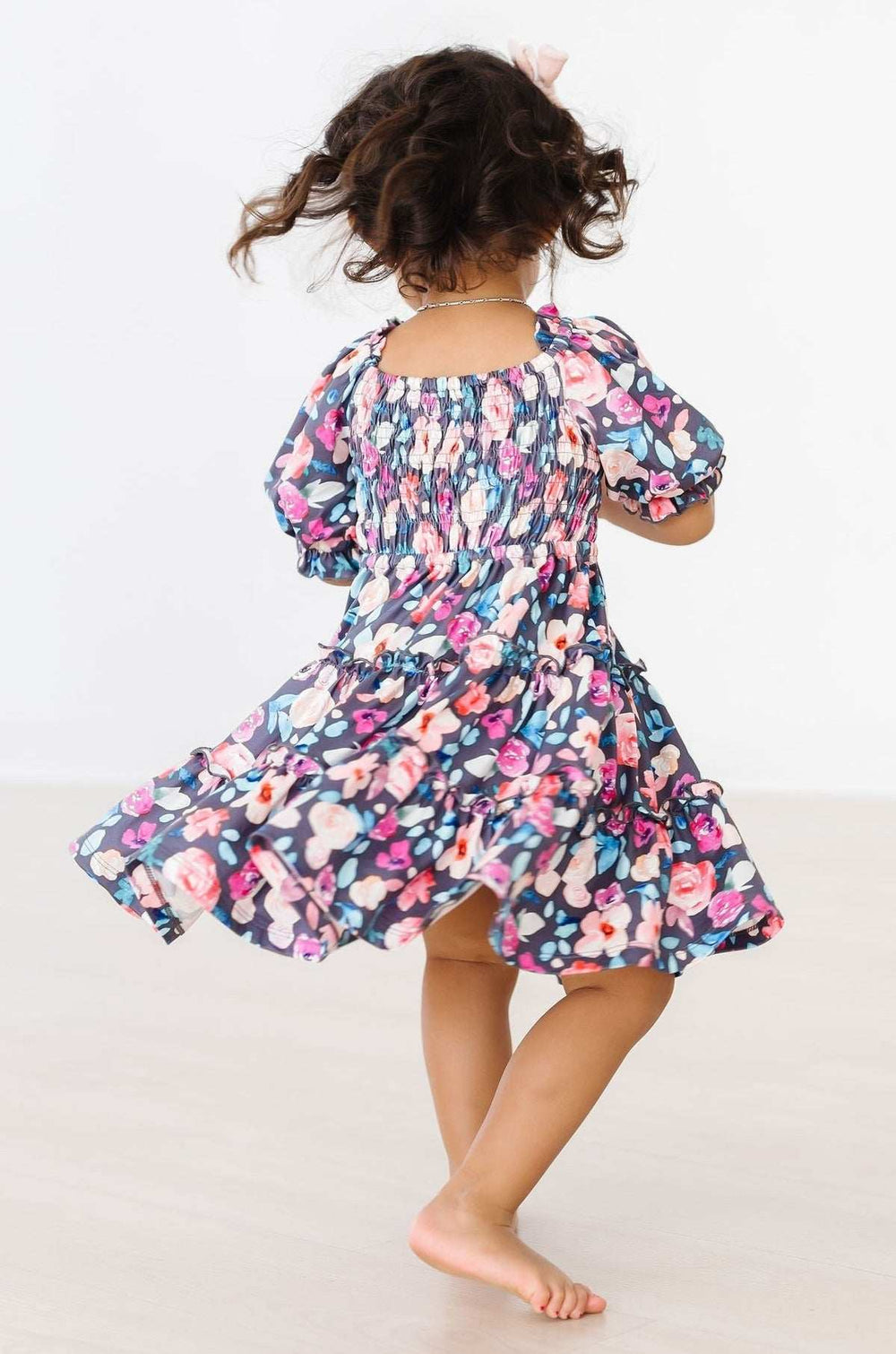 Beauty in Bloom Smocked Ruffle Dress - Mila & Rose ® - Flyclothing LLC