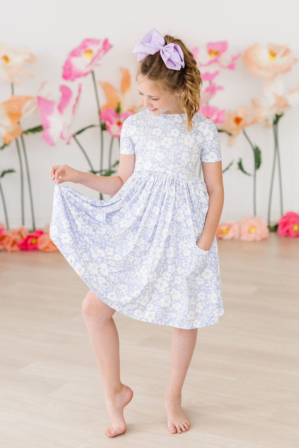 Blossom Bliss S/S Pocket Twirl Dress - Mila & Rose ®