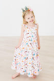 Mermaid Magic Ruffle Maxi Dress - Mila & Rose ®