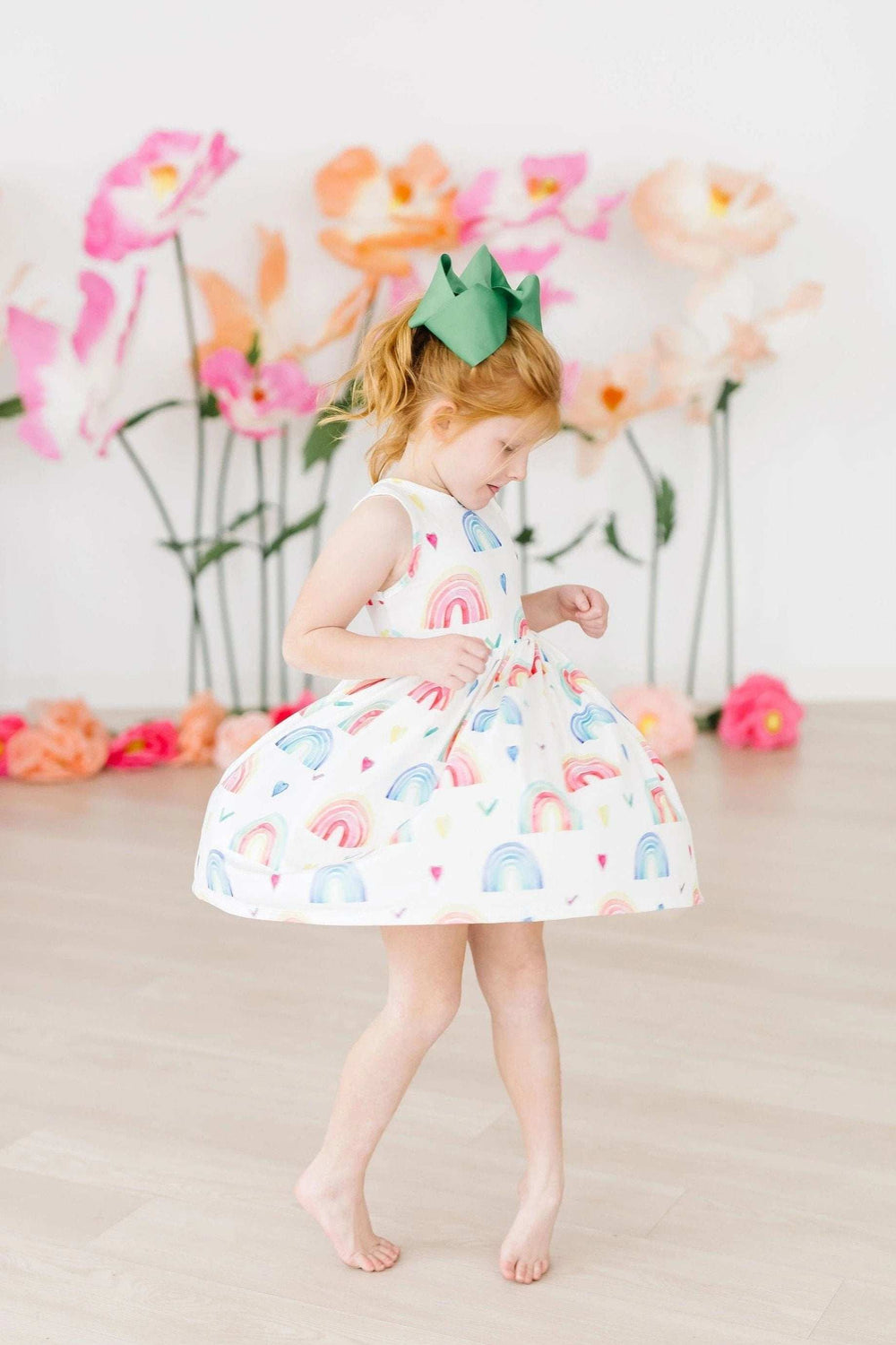 Radiant Rainbows Tank Twirl Dress - Mila & Rose ® - Flyclothing LLC