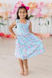 Crab Walk Ruffle Cross Back Dress - Mila & Rose ®
