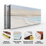 Serene Ocean Wave Coastal Wall Art IV - Tailored Canvases - Flyclothing LLC
