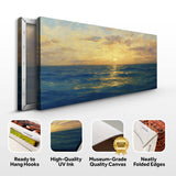 Waterscape Abstract Wall Art VII - Tailored Canvases - Flyclothing LLC