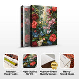 Garden Floral Wall Art - Tailored Canvases - Flyclothing LLC