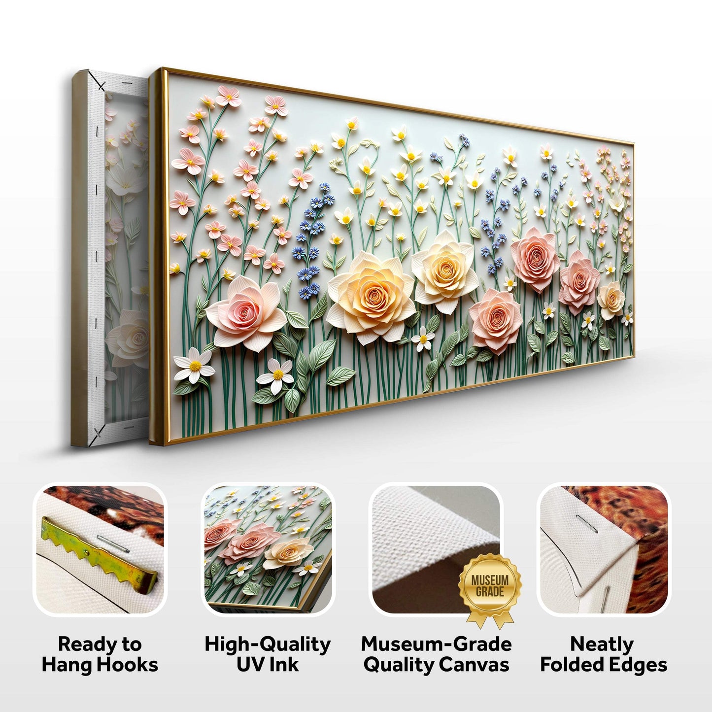 Garden Rhapsody Wall Art - Tailored Canvases - Flyclothing LLC