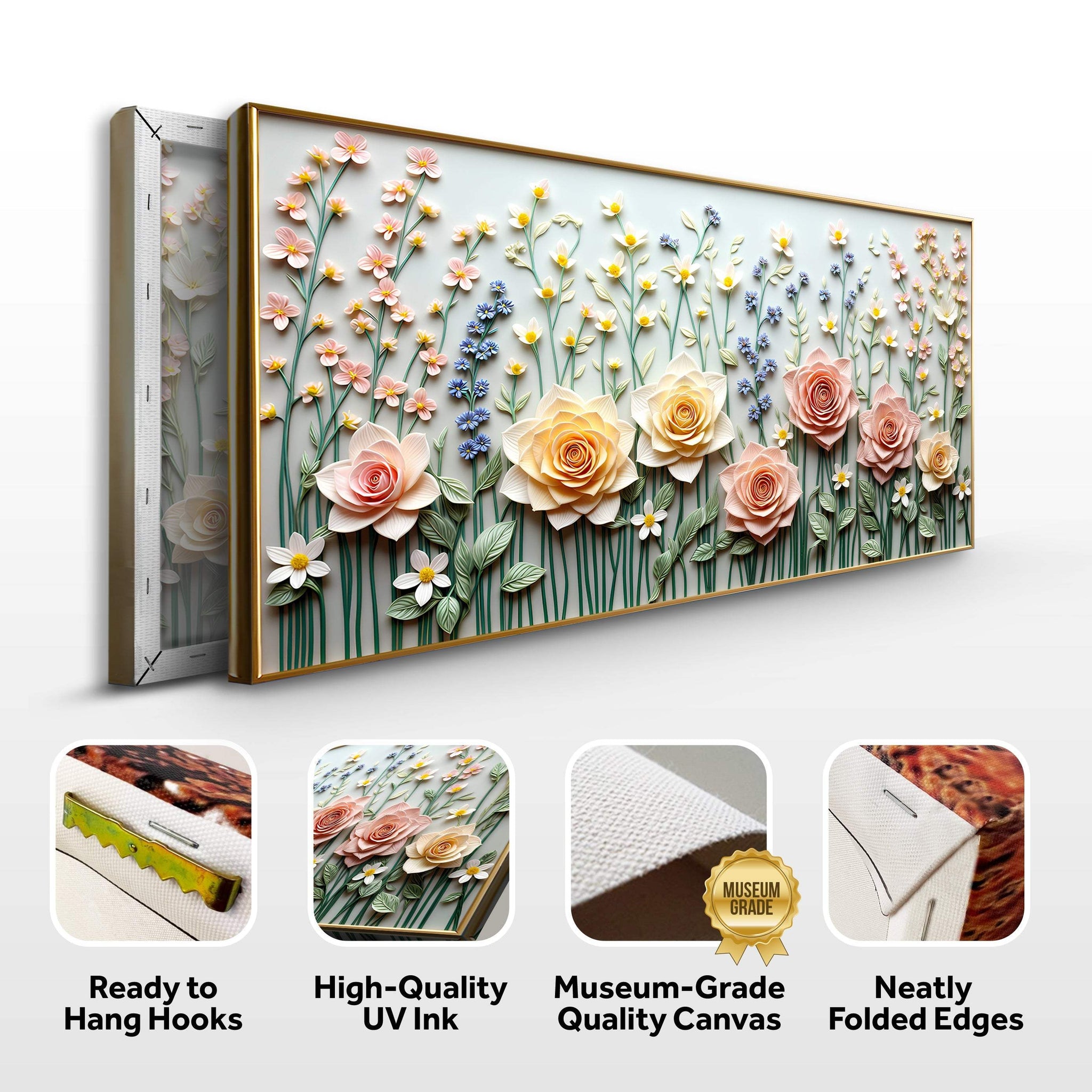 Garden Rhapsody Wall Art - Tailored Canvases - Flyclothing LLC