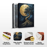 Lunar Tree of Life Wall Art - Tailored Canvases - Flyclothing LLC