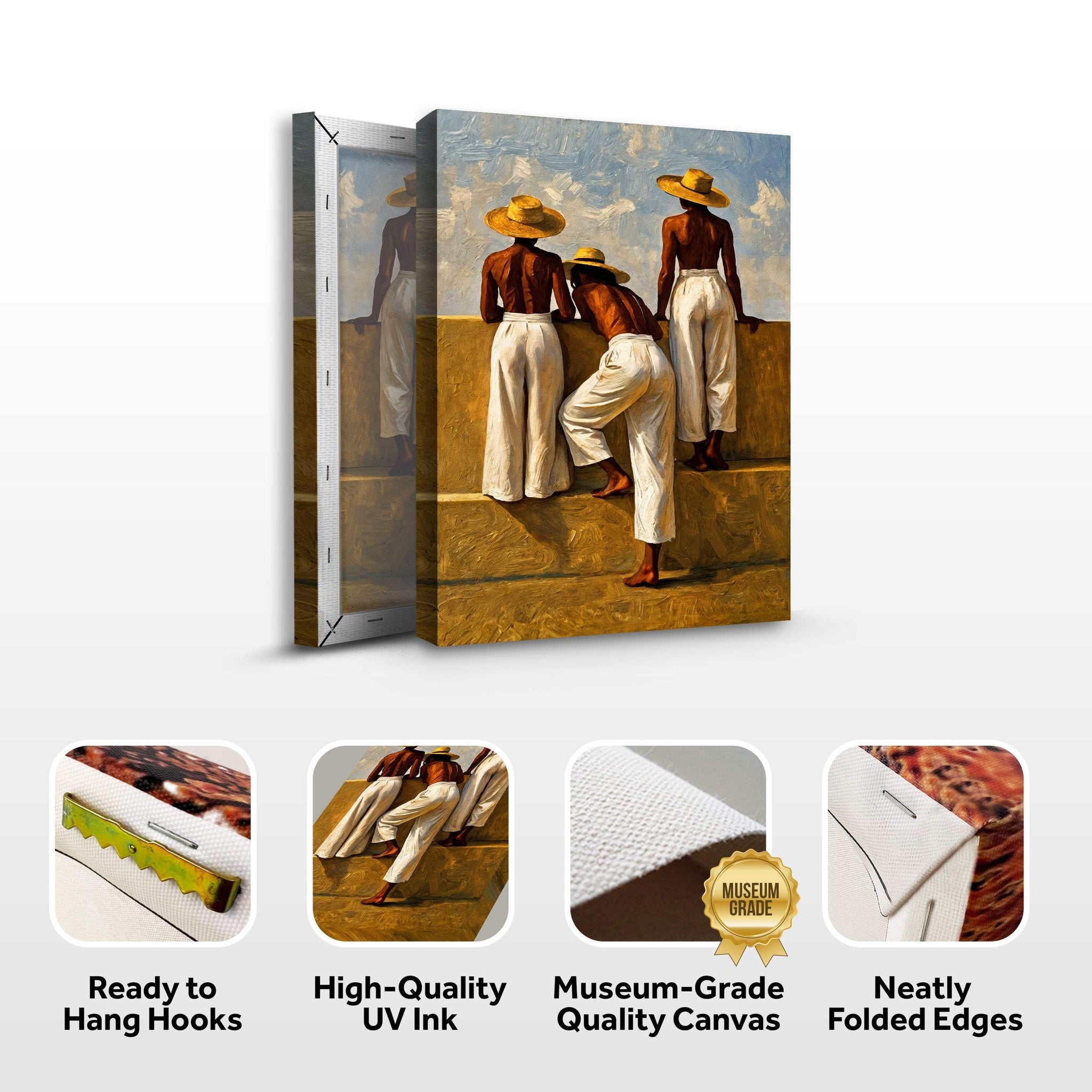 The Summer Watchers Wall Art - Tailored Canvases - Flyclothing LLC