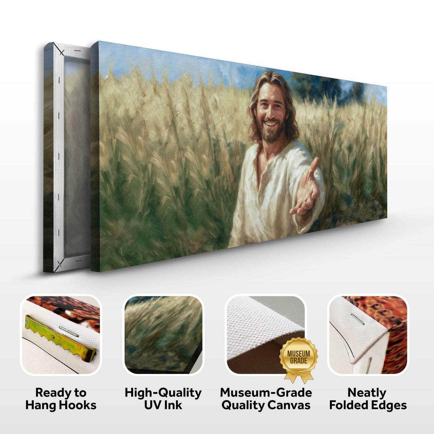 Savior's Invitation Faith Wall Art III - Tailored Canvases - Flyclothing LLC