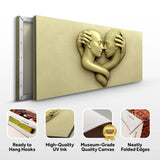 Eternal Love Figure Abstract Wall Art - Tailored Canvases - Flyclothing LLC