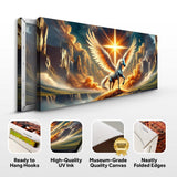 3D Horse Faith Wall Art V - Tailored Canvases - Flyclothing LLC