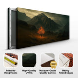Burning Bush - Faith Wall Art V - Tailored Canvases - Flyclothing LLC