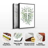 Minimalist Cross Faith Wall Art - Tailored Canvases - Flyclothing LLC