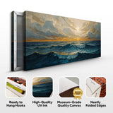 Waterscape Abstract Wall Art XI - Tailored Canvases - Flyclothing LLC