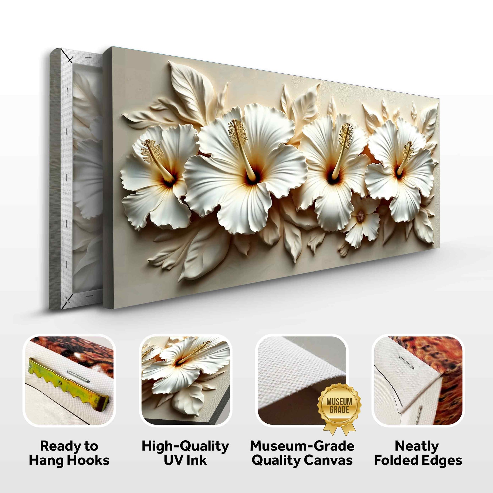 Floral Abstract Wall Art VII - Tailored Canvases - Flyclothing LLC