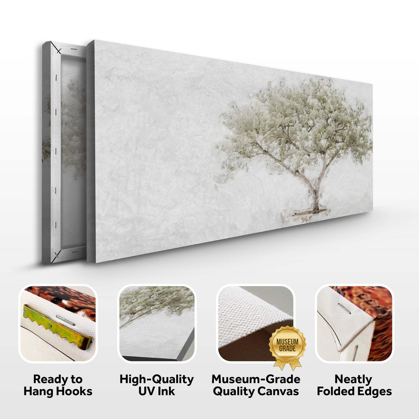 Olive Tree Faith Wall Art - Tailored Canvases - Flyclothing LLC
