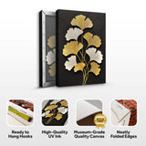 Golden Ginkgo Wall Art - Tailored Canvases - Flyclothing LLC
