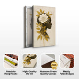 Floral Majesty Wall Art II - Tailored Canvases - Flyclothing LLC