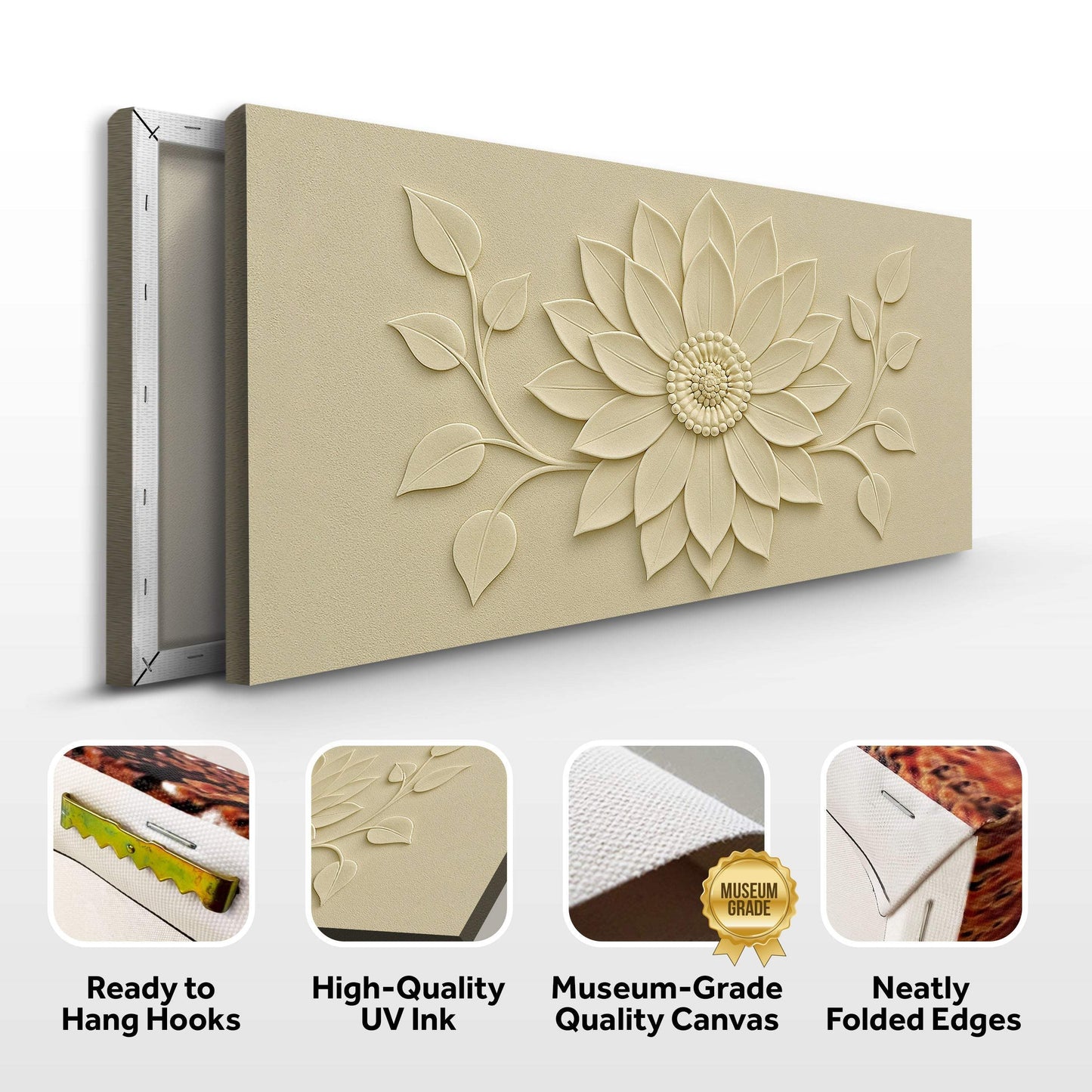 Floral Abstract Wall Art VI - Tailored Canvases - Flyclothing LLC