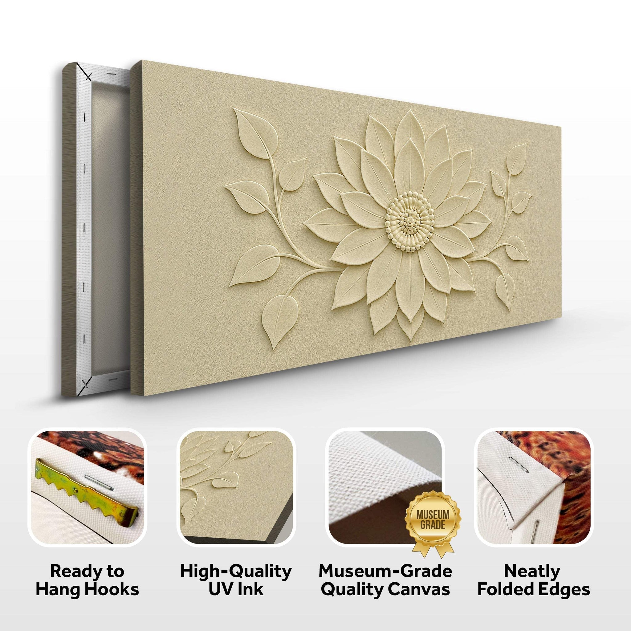 Floral Abstract Wall Art VI - Tailored Canvases - Flyclothing LLC