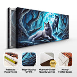 3D Wolves Wall Art - Tailored Canvases - Flyclothing LLC
