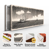 Jesus Walking On Water Faith Wall Art V - Tailored Canvases - Flyclothing LLC