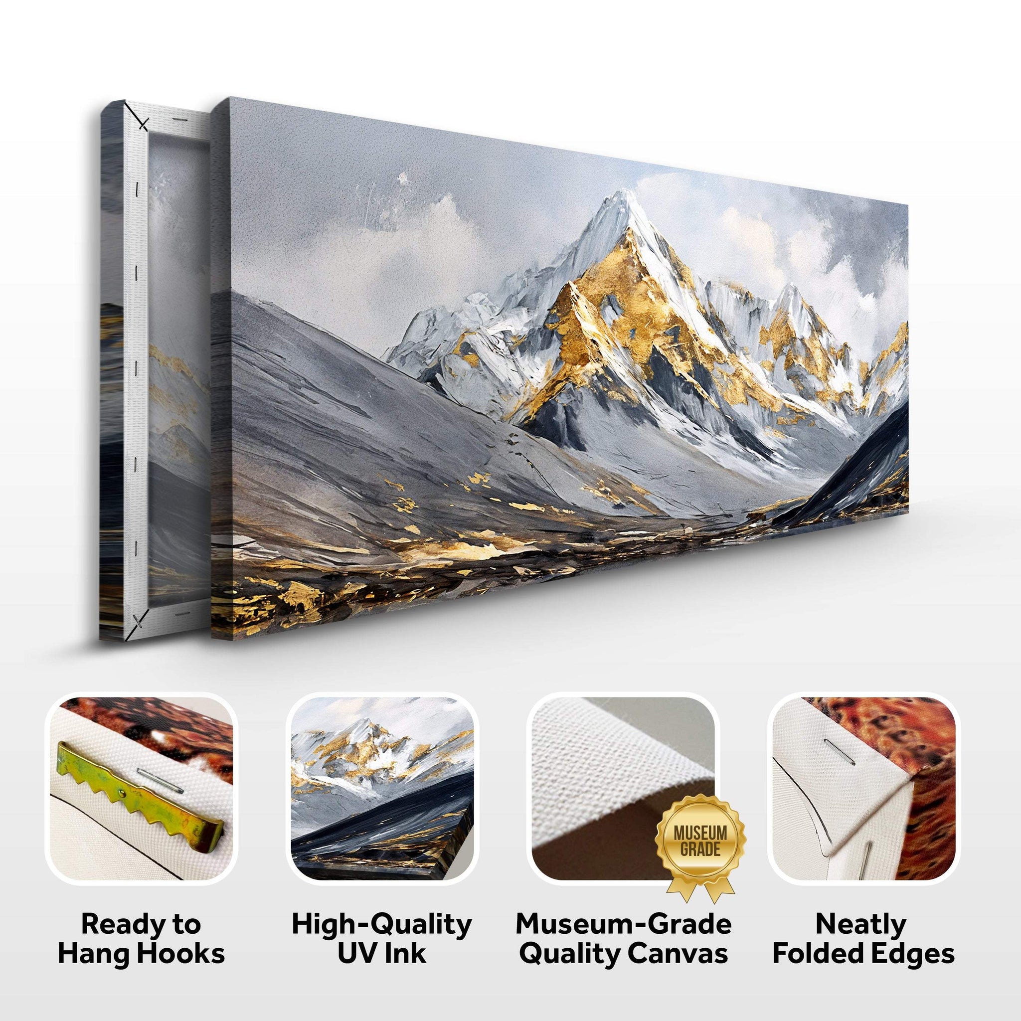 Mountain Minimalist Wall Art III - Tailored Canvases - Flyclothing LLC