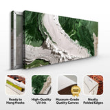 Green Rivers Abstract Wall Art IV - Tailored Canvases - Flyclothing LLC