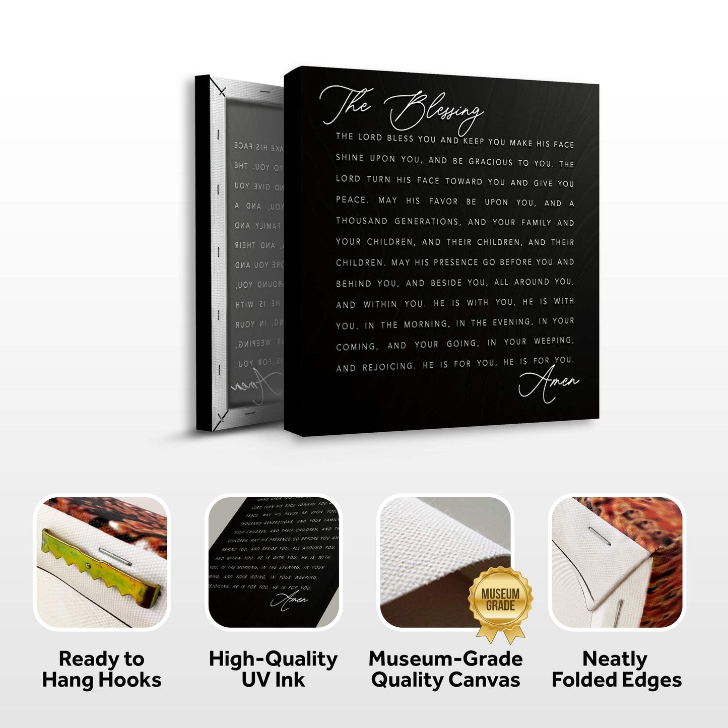 The Blessing Faith Sign III - Tailored Canvases - Flyclothing LLC