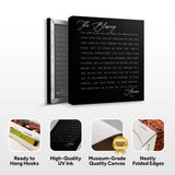 The Blessing Faith Sign III - Tailored Canvases - Flyclothing LLC