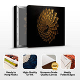 Winged Harmony Abstract Wall Art - Tailored Canvases - Flyclothing LLC