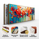 Colorful Petals Wall Art - Tailored Canvases - Flyclothing LLC