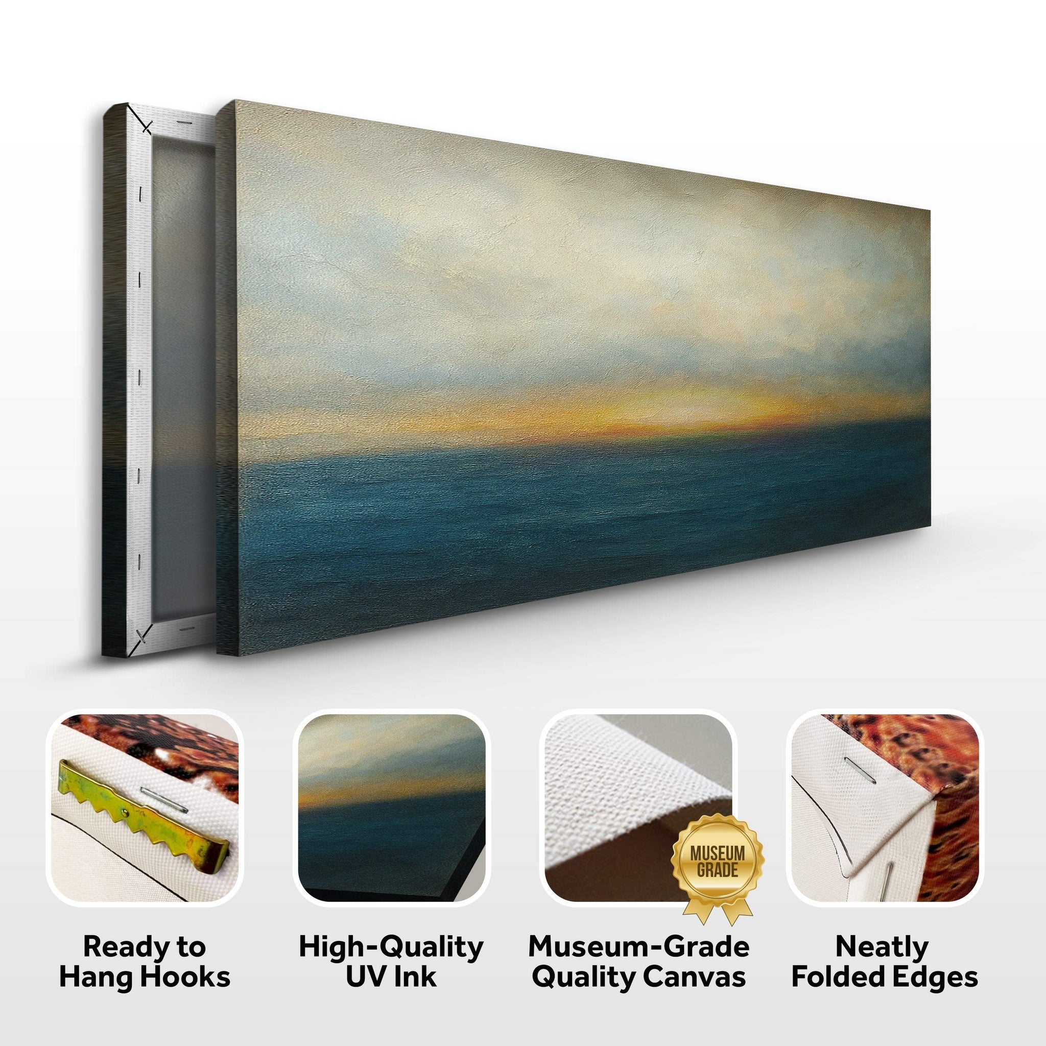 Waterscape Abstract Wall Art V - Tailored Canvases - Flyclothing LLC