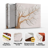 Calm In Ivory Clay Wall Art - Tailored Canvases - Flyclothing LLC