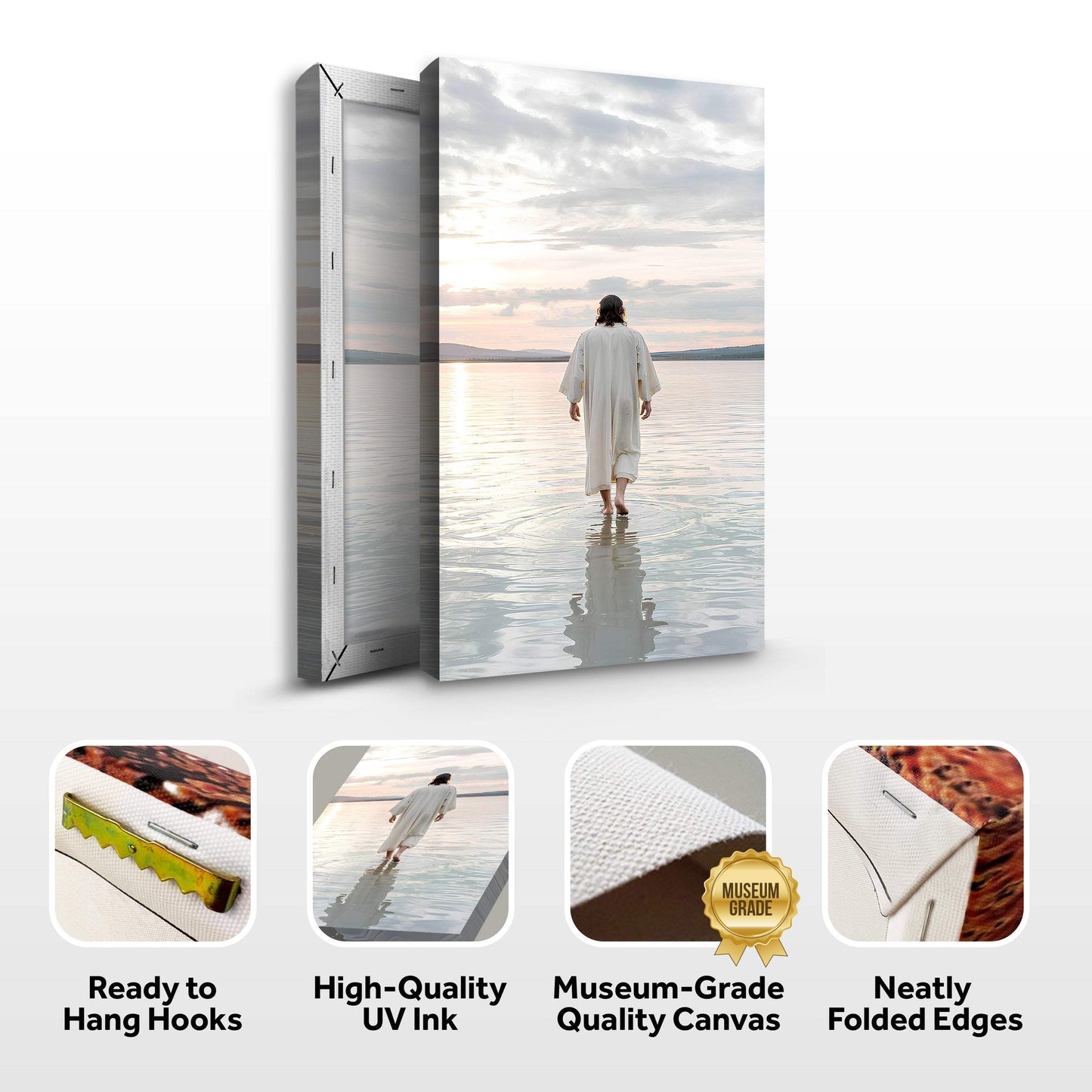 Reflections Faith Wall Art XV - Tailored Canvases - Flyclothing LLC