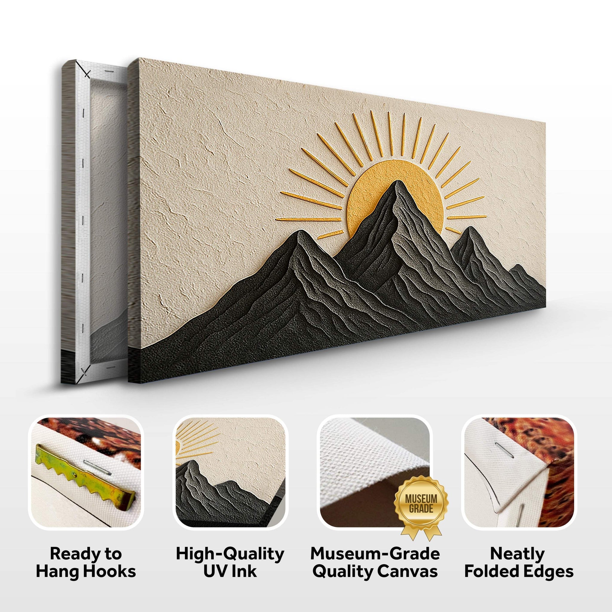 Mountain Majesty Wall Art - Tailored Canvases - Flyclothing LLC